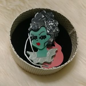 Erstwilder A Girl Named Elsa Resin Brooch